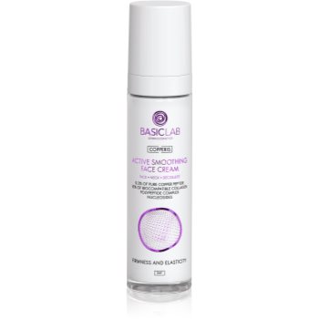 BasicLab Dermocosmetics Copperis crema de zi pentru netezire cu peptide - imagine 2
